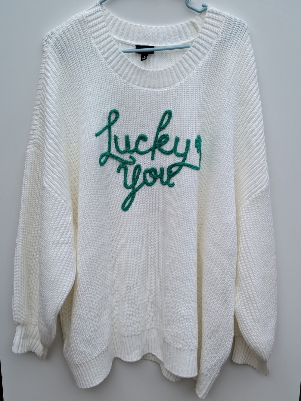Torrid "Lucky You" Crewneck Pullover Sweater. - Picture 2 of 8